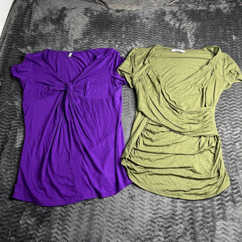 Lot of 2 Zeagoo Blouse Women's Size L